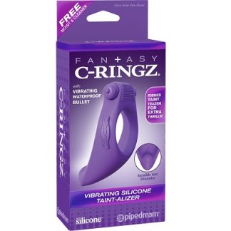 Fantasy C-Ringz, Taint-Alizer, Vibrating, Purple