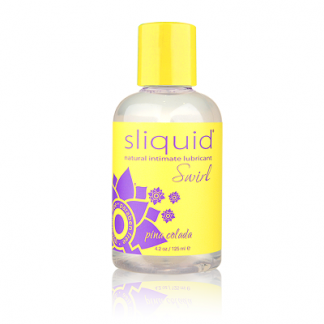 Sliquid Swirl Natural Lubricant, 4.2oz, Pina Colada